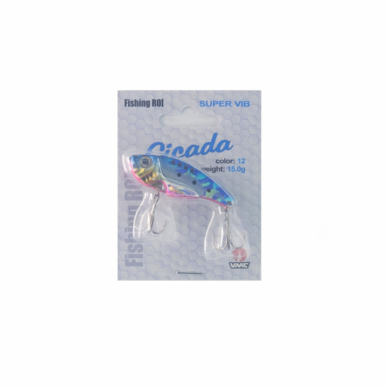 Блесна FR Cicada Super VIB 15гр цвет 12