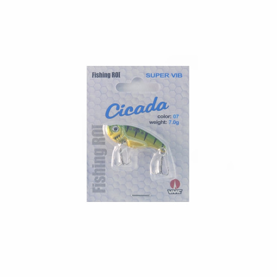 Блесна FR Cicada Super VIB 7гр цвет 07