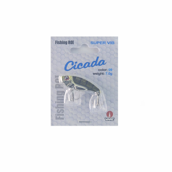 Блесна FR Cicada Super VIB 7гр цвет 09