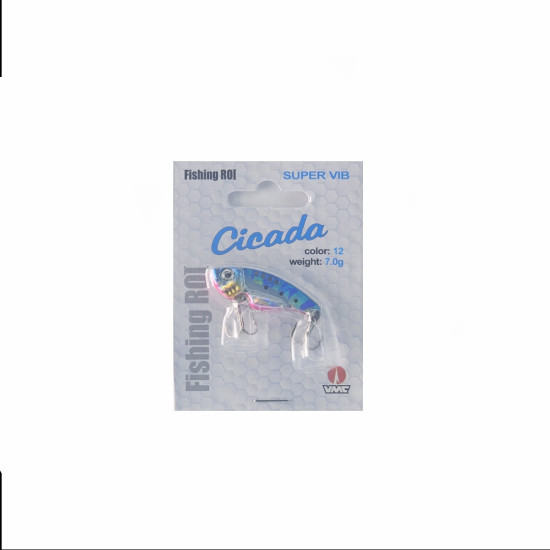 Блесна FR Cicada Super VIB 7гр цвет 12