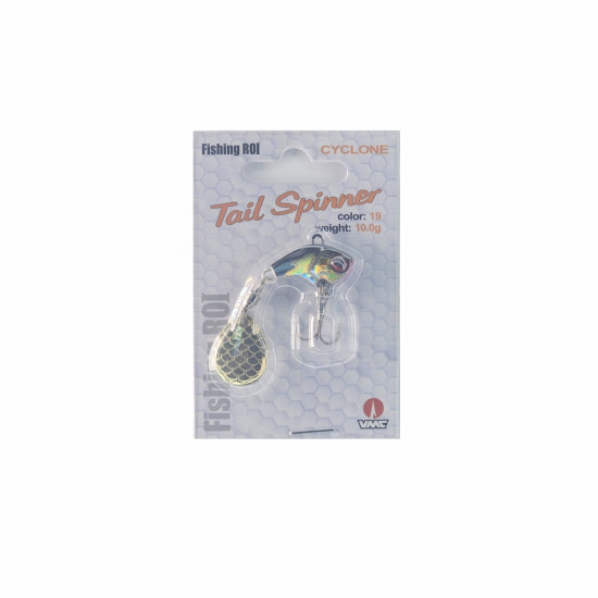 Блесна FR Tail Spinner Cyclone  10гр цвет 19