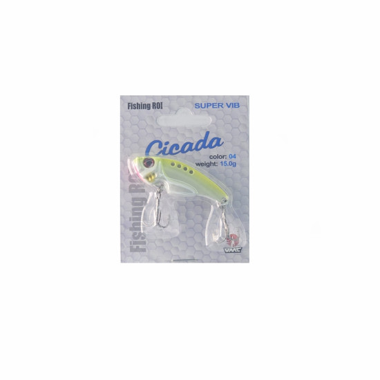 Блесна FR Cicada Super VIB 15гр цвет 04