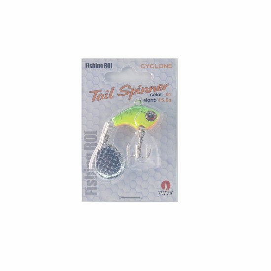 Блесна FR Tail Spinner Cyclone  15гр цвет 01