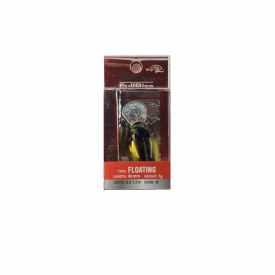 Воблер FR Monster Chub 4,3cm floating кол. 39