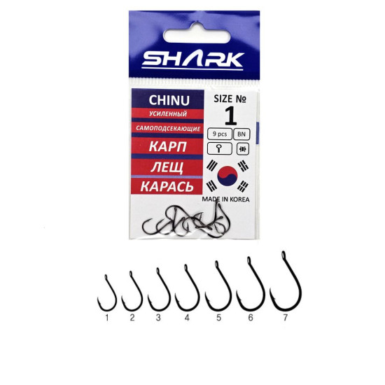 Крючок SHARK CHINU DOUSKI № 1